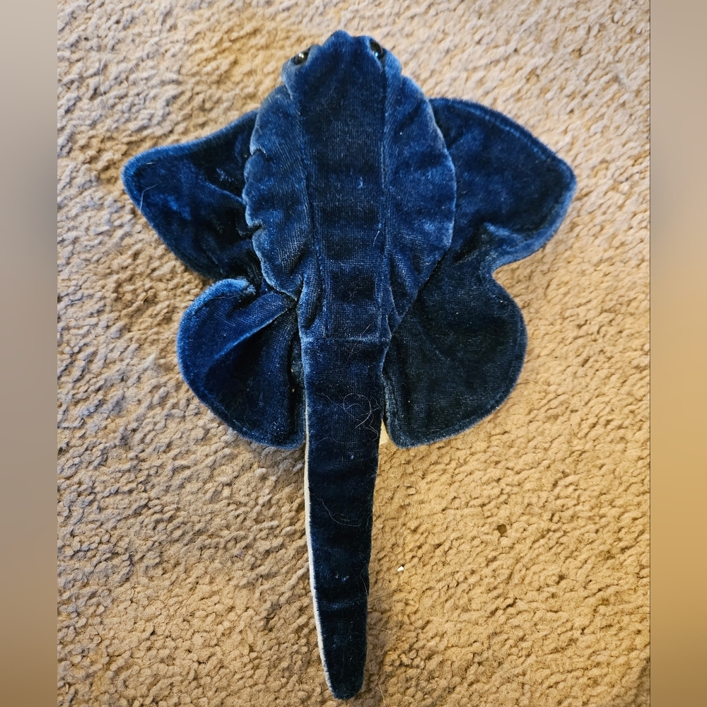 Plush Velvet Stingray Plush Beanbag Toy